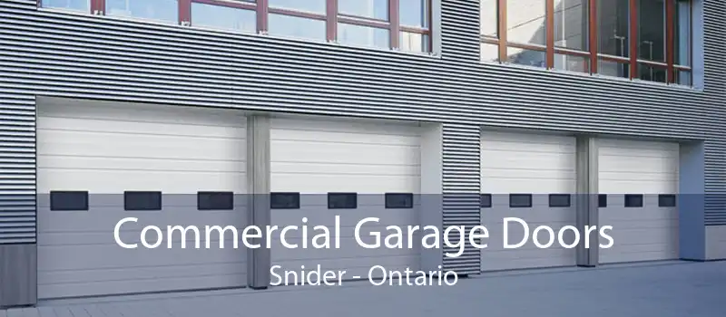 Commercial Garage Doors Snider - Ontario