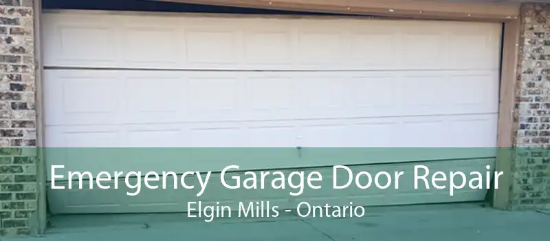 Emergency Garage Door Repair Elgin Mills - Ontario