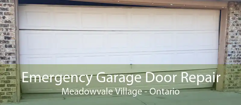 Emergency Garage Door Repair Meadowvale Village - Ontario