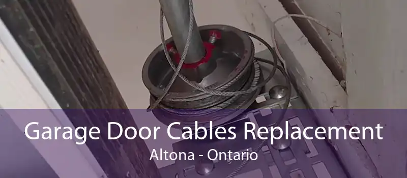 Garage Door Cables Replacement Altona - Ontario