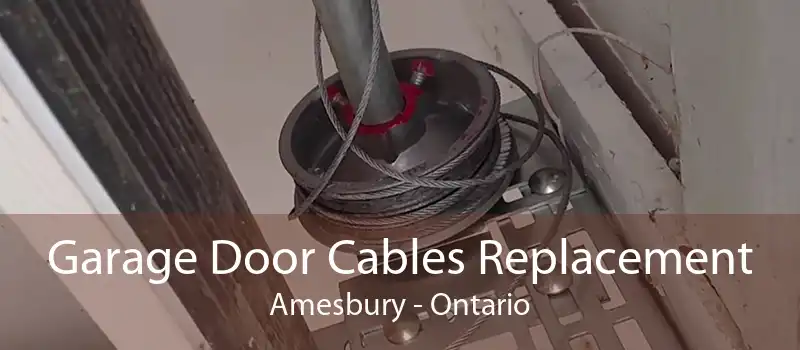 Garage Door Cables Replacement Amesbury - Ontario