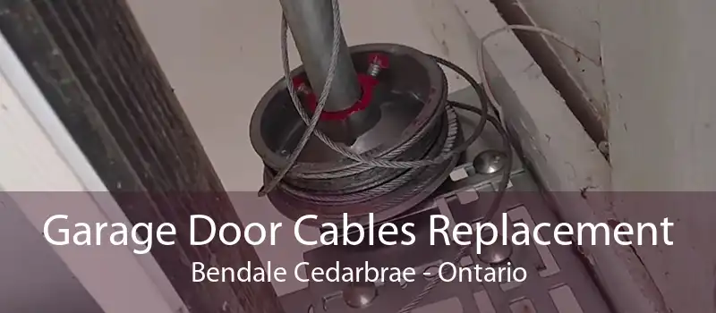 Garage Door Cables Replacement Bendale Cedarbrae - Ontario
