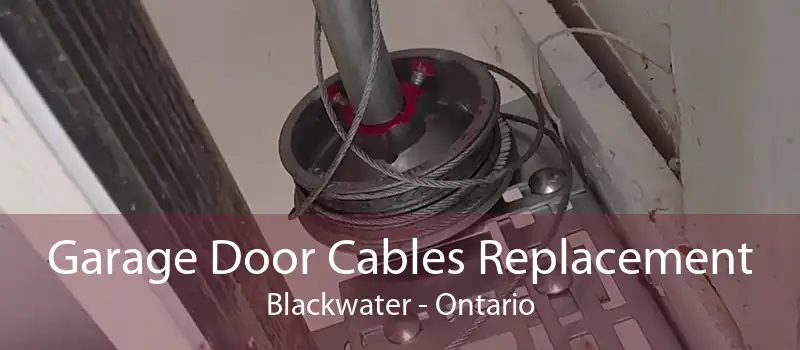 Garage Door Cables Replacement Blackwater - Ontario