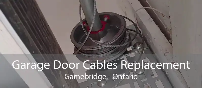 Garage Door Cables Replacement Gamebridge - Ontario