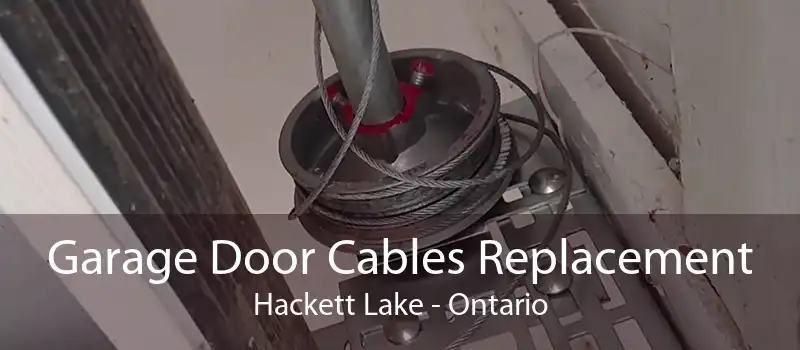 Garage Door Cables Replacement Hackett Lake - Ontario