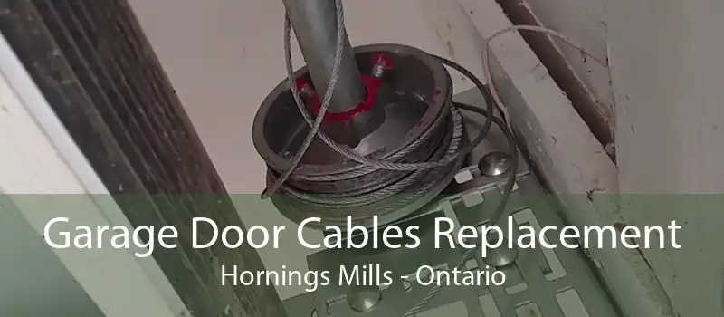Garage Door Cables Replacement Hornings Mills - Ontario