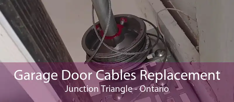 Garage Door Cables Replacement Junction Triangle - Ontario
