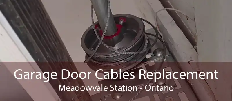 Garage Door Cables Replacement Meadowvale Station - Ontario