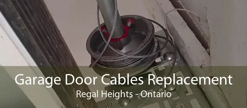 Garage Door Cables Replacement Regal Heights - Ontario