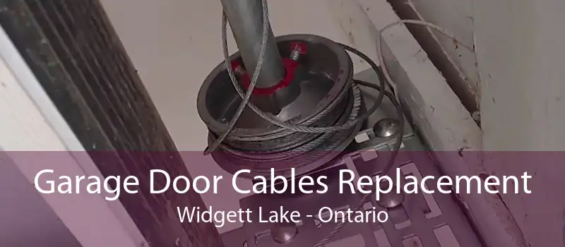 Garage Door Cables Replacement Widgett Lake - Ontario