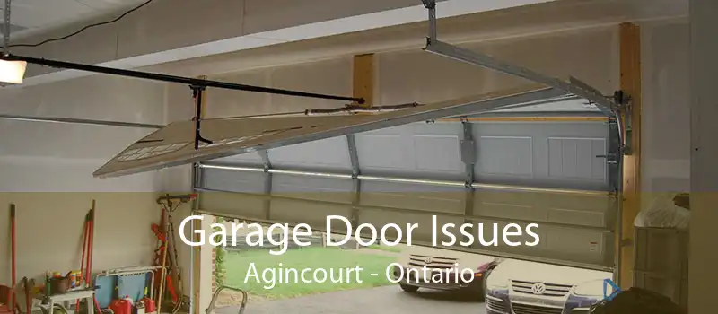 Garage Door Issues Agincourt - Ontario
