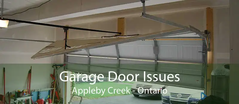 Garage Door Issues Appleby Creek - Ontario