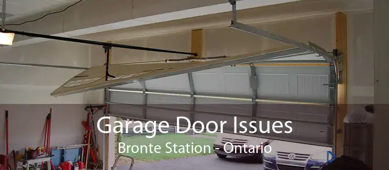 Garage Door Issues Bronte Station - Ontario