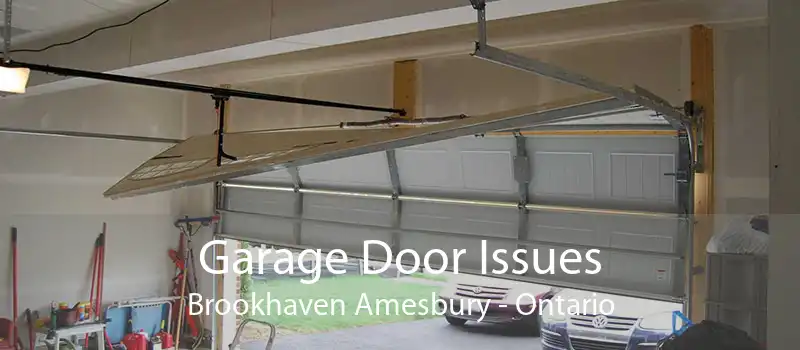 Garage Door Issues Brookhaven Amesbury - Ontario