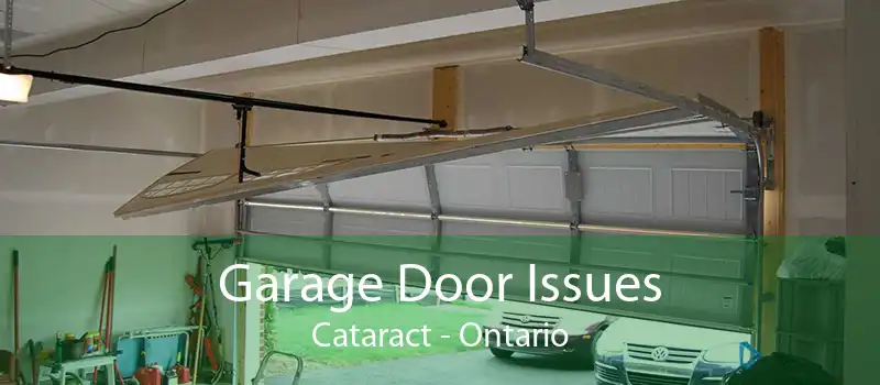 Garage Door Issues Cataract - Ontario