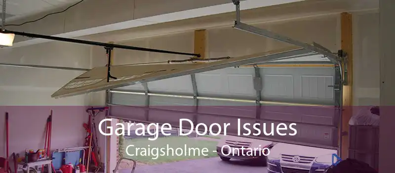 Garage Door Issues Craigsholme - Ontario