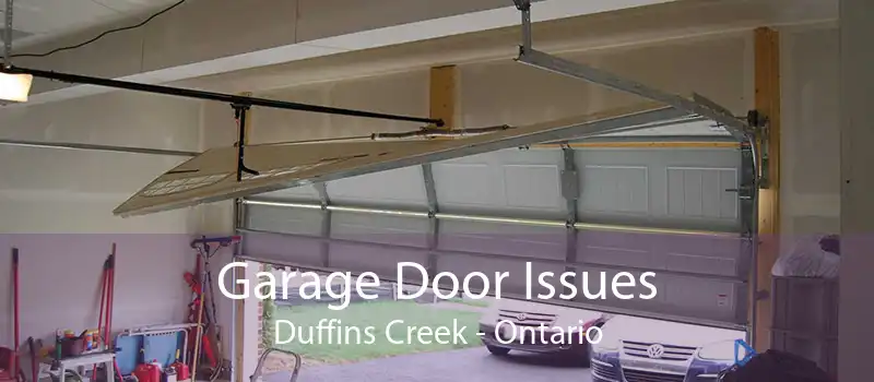 Garage Door Issues Duffins Creek - Ontario