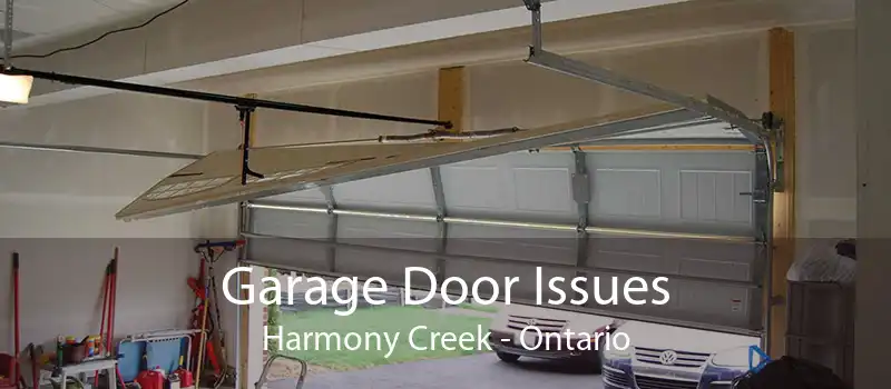 Garage Door Issues Harmony Creek - Ontario