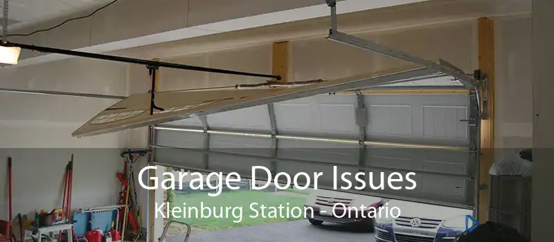 Garage Door Issues Kleinburg Station - Ontario