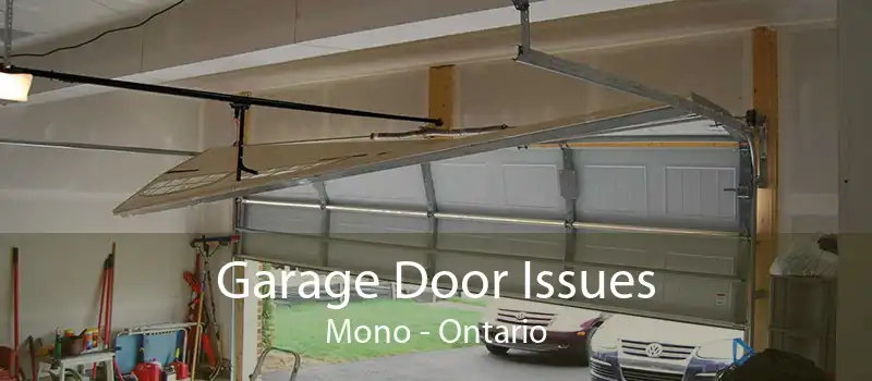Garage Door Issues Mono - Ontario