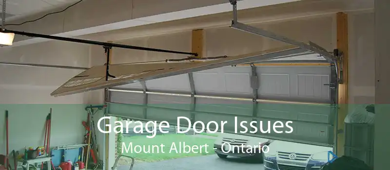 Garage Door Issues Mount Albert - Ontario