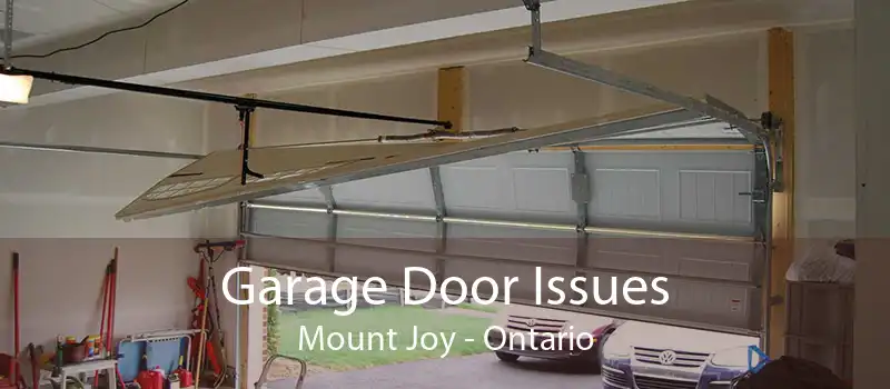 Garage Door Issues Mount Joy - Ontario