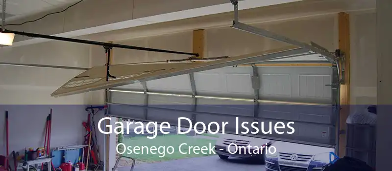 Garage Door Issues Osenego Creek - Ontario