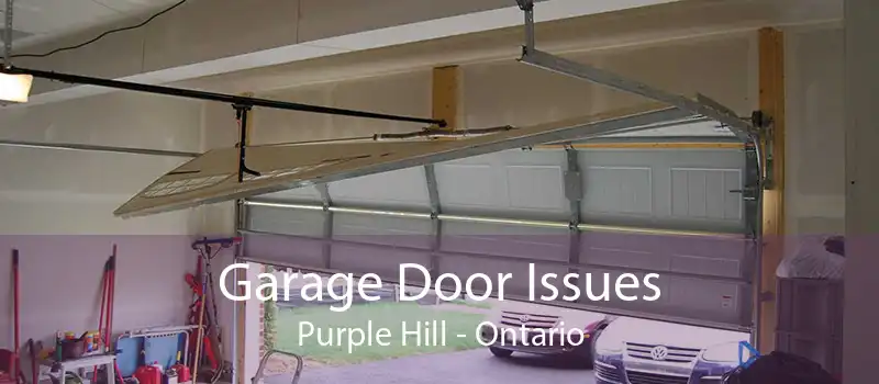 Garage Door Issues Purple Hill - Ontario