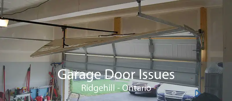 Garage Door Issues Ridgehill - Ontario