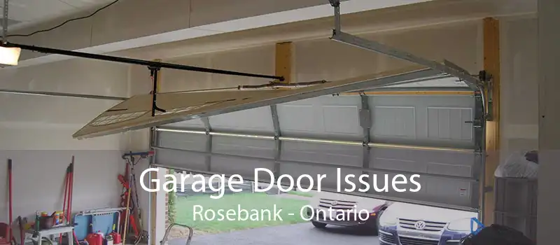 Garage Door Issues Rosebank - Ontario