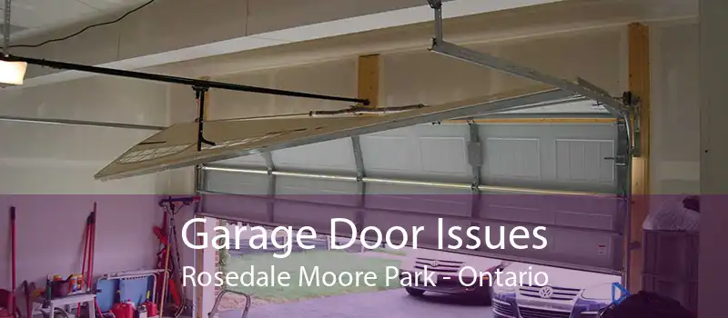Garage Door Issues Rosedale Moore Park - Ontario