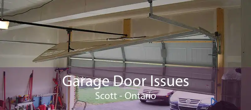 Garage Door Issues Scott - Ontario