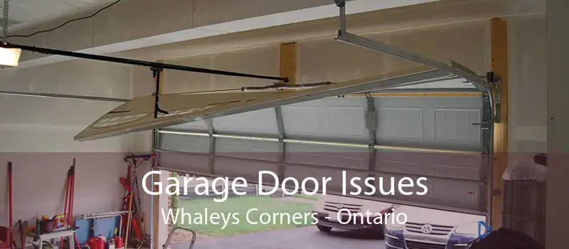 Garage Door Issues Whaleys Corners - Ontario