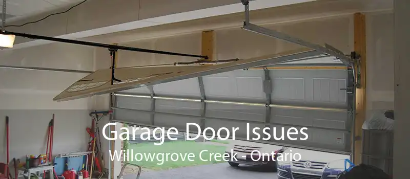 Garage Door Issues Willowgrove Creek - Ontario