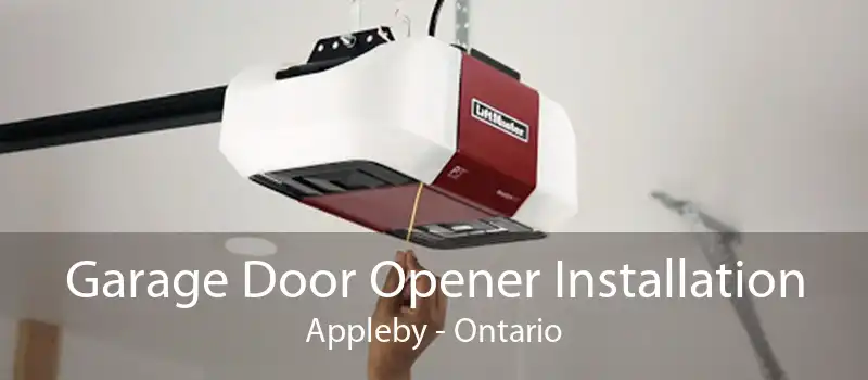 Garage Door Opener Installation Appleby - Ontario