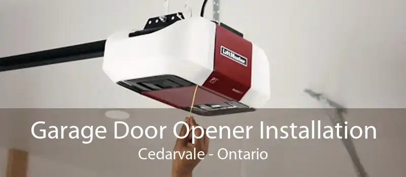 Garage Door Opener Installation Cedarvale - Ontario