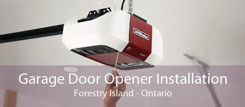 Garage Door Opener Installation Forestry Island - Ontario