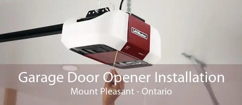 Garage Door Opener Installation Mount Pleasant - Ontario