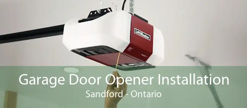 Garage Door Opener Installation Sandford - Ontario