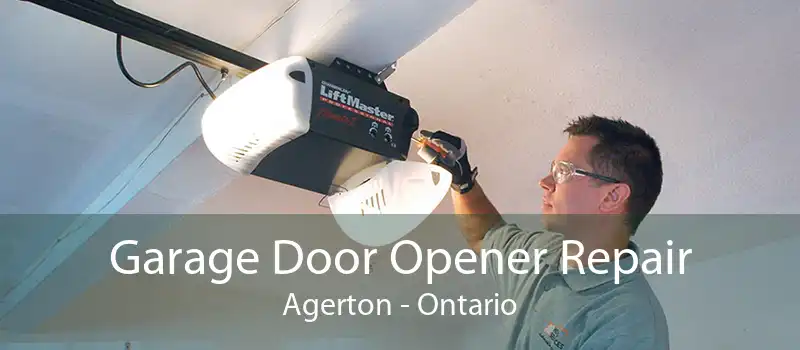 Garage Door Opener Repair Agerton - Ontario