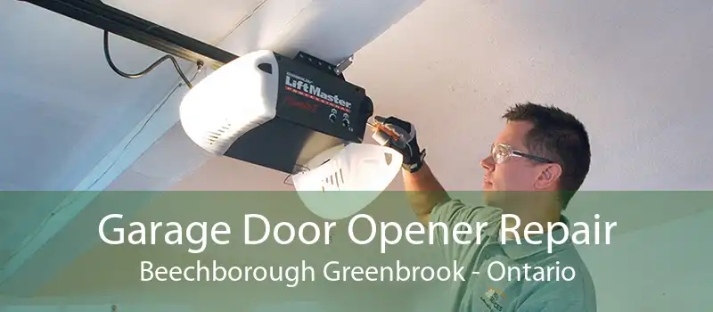 Garage Door Opener Repair Beechborough Greenbrook - Ontario