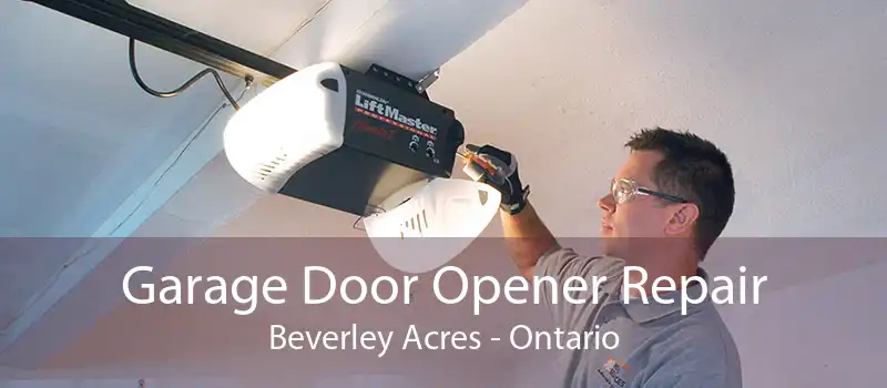 Garage Door Opener Repair Beverley Acres - Ontario