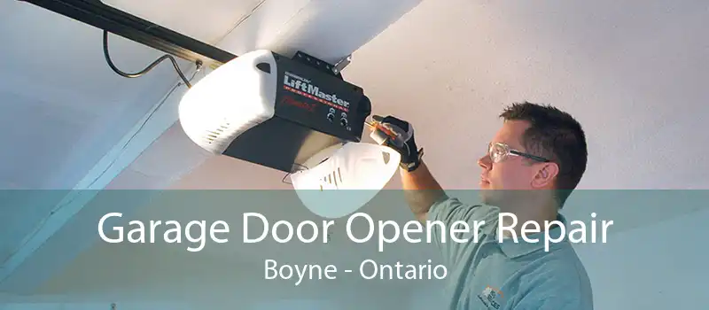 Garage Door Opener Repair Boyne - Ontario