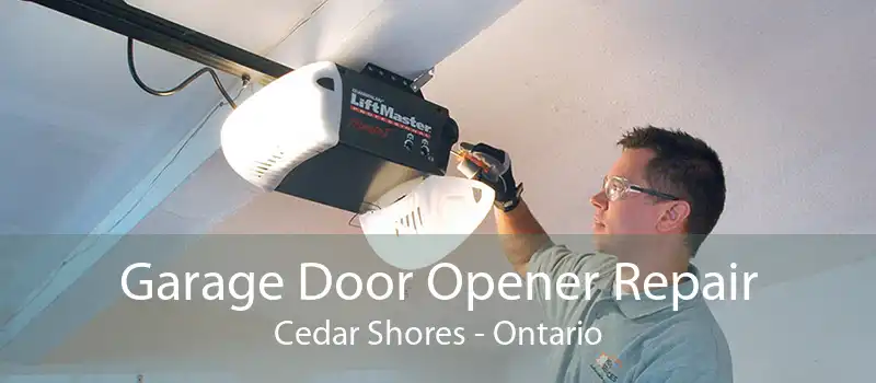 Garage Door Opener Repair Cedar Shores - Ontario