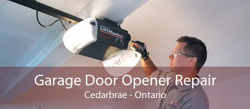 Garage Door Opener Repair Cedarbrae - Ontario