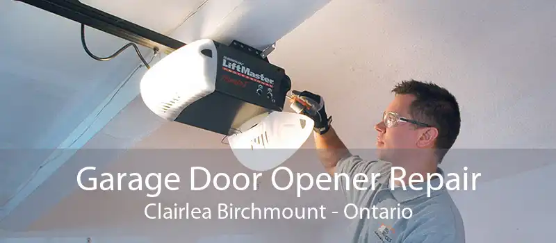 Garage Door Opener Repair Clairlea Birchmount - Ontario