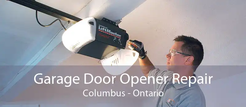 Garage Door Opener Repair Columbus - Ontario