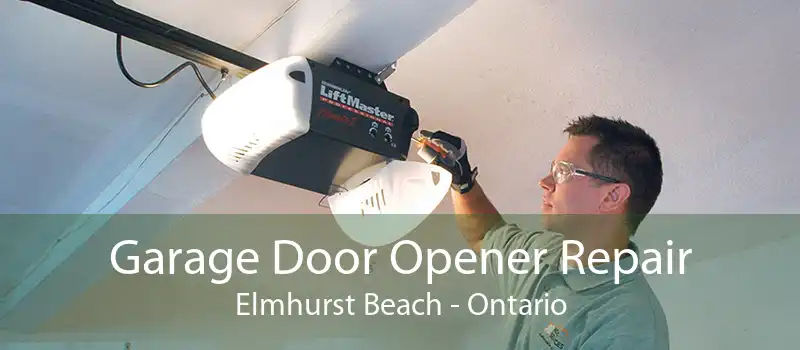 Garage Door Opener Repair Elmhurst Beach - Ontario