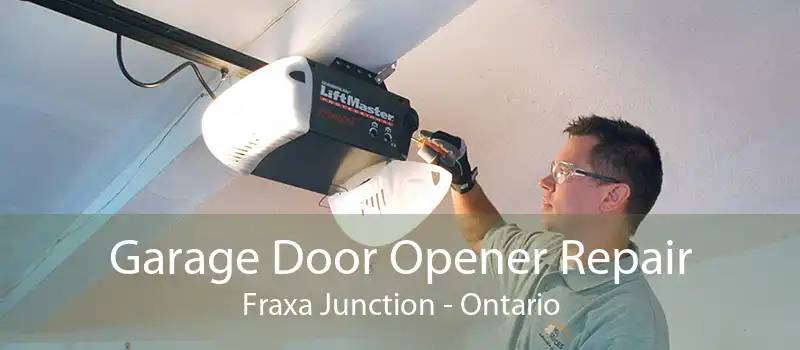 Garage Door Opener Repair Fraxa Junction - Ontario