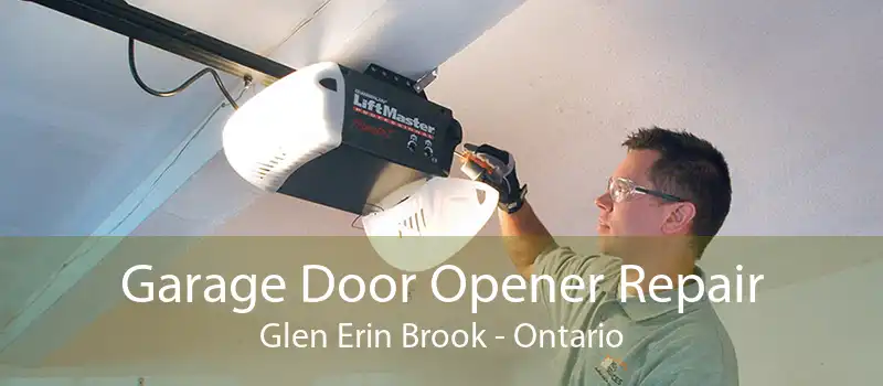 Garage Door Opener Repair Glen Erin Brook - Ontario